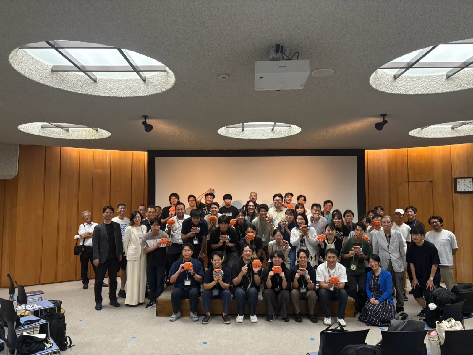 ハッカソン開会式(懐霄館9階ホール)